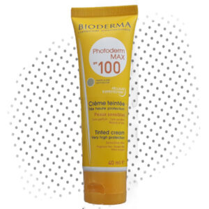 کرم ضد آفتاب بیودرما رنگی spf 100 bioderma